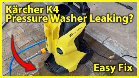 karcher pressure washer leaking|Karcher pressure washer fix. How to disassemble and fix an。